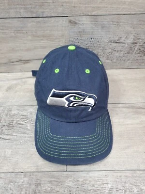 Gorra Seattle Seahawks Adulto Ajustable Correa Trasera Azul y Gris Ajustable  Foto 1 de 4
