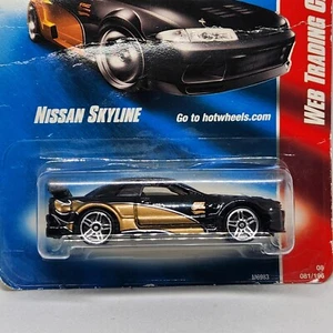 2007 Hot Wheels Web Trading Cars #5/24 Nissan Skyline - kleinere Box Schaden - Bild 1 von 11