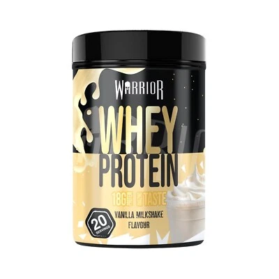 Warrior Whey Protein Powder – Vanilla Milkshake – 500g