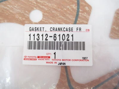 Conjunto de junta de placa frontal genuino OEM Toyota 11312-61021 1984-93 Land Cruiser Foto 1 de 3