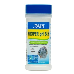 API Proper pH 6.5 Aquarium Stabiliser Tetra Discus Angel Fish Water Conditioner - Picture 1 of 2