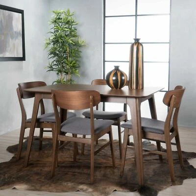 Williamgsburg Mid-Century Modern 5 Piece Dining Set - Image 1 of 3