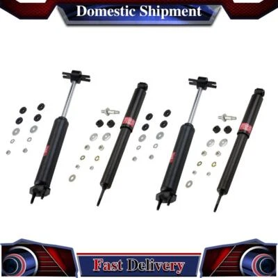 KYB 4X Front Rear Shock Absorber For Ford Maverick 5.0L 1977 1976 1975 1974 1973 - Image 1 of 4