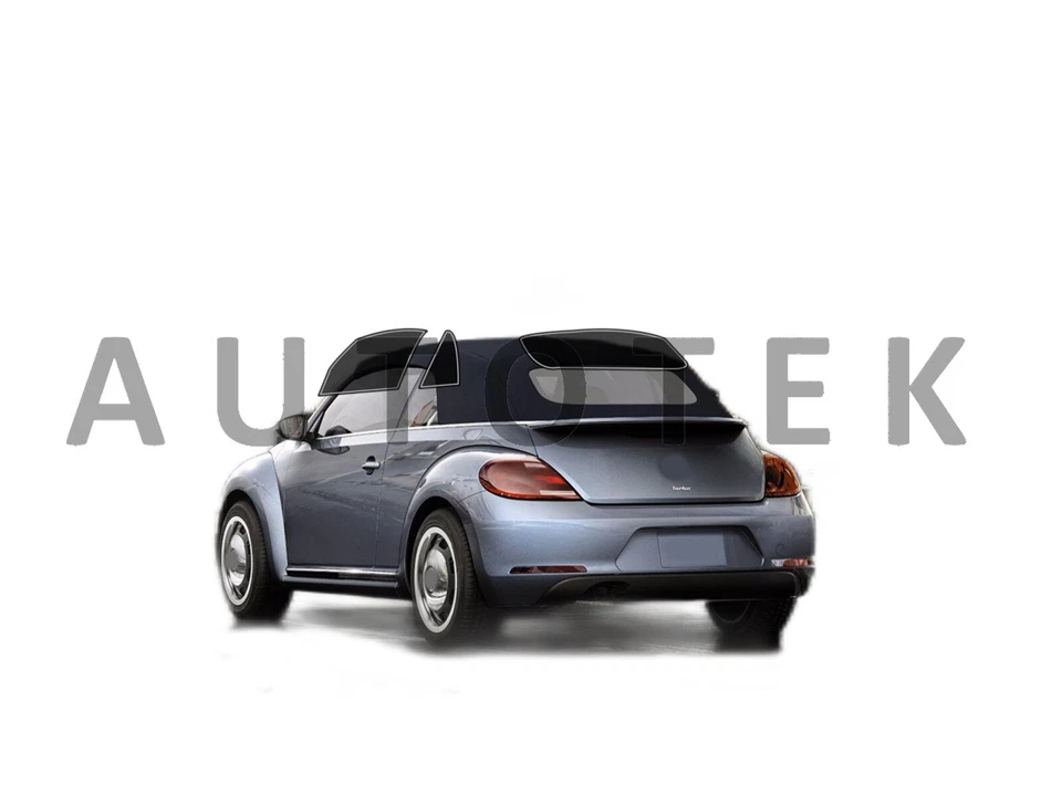 Película precortada para ventanas laterales para Volkswagen Beetle convertible 2013-2019 tinte Foto 1 de 4