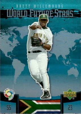 Brett Willemburg 2006 UD Future Stars #WBC-24   South Africa - Image 1 of 2
