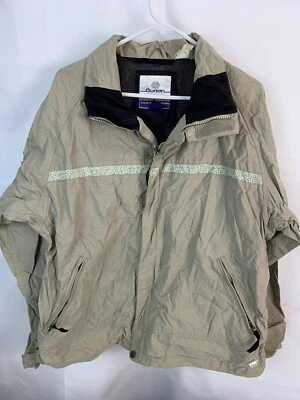 Burton Snowboards Womens BioLite Full Zip Jacket Blue Stormlite Size XL Tan - Image 1 of 4