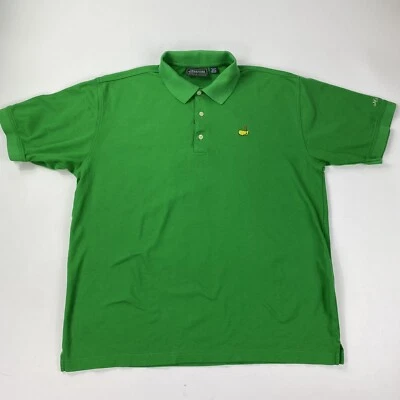 Polo verde Masters Collection años 60 dos capas mercerizado para hombre talla grande Foto 1 de 4