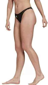 Adidas L1954 Womens Black Sporty Bikini Bottom Swimwear Size Medium - Picture 1 of 1