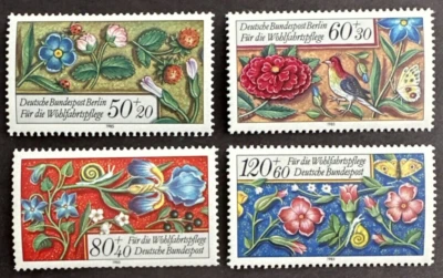 Germany Berlin 1985 Sc# 9NB227-230 Set of 4 MNH OG Prayer Books - Image 1 of 2