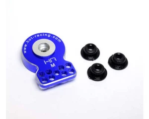 Hot Racing Blue Aluminum Servo Saver for 23-25 Spline Traxxas Savox Spektrum - Picture 1 of 2