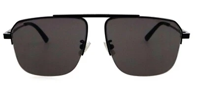 Nuevo BVLGARI BV1149S 001 58mm Negro Cuadrado Aviador Gafas de Sol Italia Unisex Foto 1 de 4