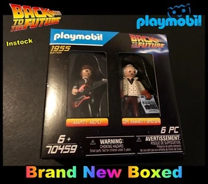 Playmobil Regreso al Futuro 1955 Edición 70459 Doc Brown & Marty Juego de 6 Piezas - Imagen 1 de 5