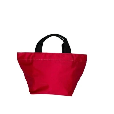 Merona Red and Pink Nylon Bucket Bag Purse - Image 1 of 4