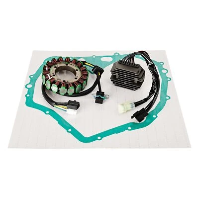 Magneto Stator + Voltage Rectifier + Gasket For Arctic Cat ATV 400 Manual 03-08. - Image 1 of 4