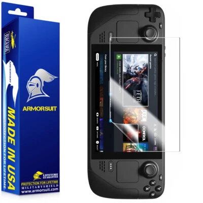 ArmorSuit MilitaryShield Screen Protector for Steam Deck 7in" (64gb, 256gb Only) - Image 1 of 4