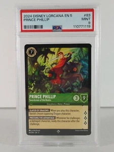 Prince Phillip - Espadachín del Reino - Cielos Brillantes - 83/204 - PSA 9 - Imagen 1 de 2