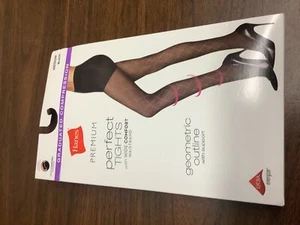 Hanes Black Medium Tights - Picture 1 of 1