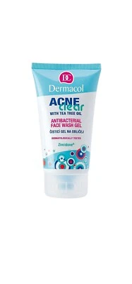Dermacol Acne Clear Tea Tree Oil Antibacterial Face Wash Gel Problematic Skin - Image 1 of 2