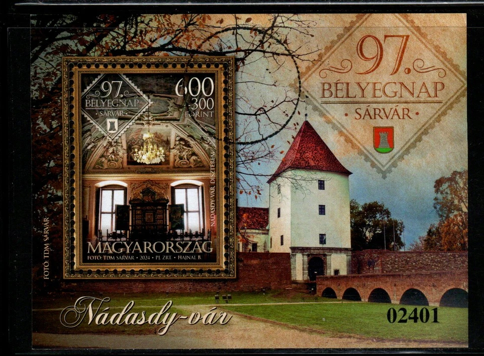 HUNGARY-SPECIMEN  S/S  2024 - 97th Stampday, Sárvár - Image 1 of 1