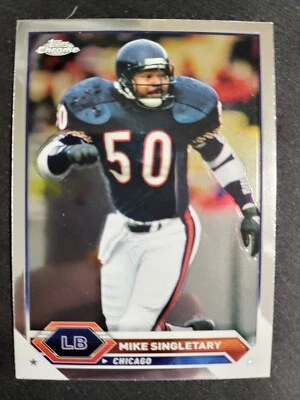 2024 Topps Composite Mike Singletary Chrome  card #25 Bears - Image 1 of 2