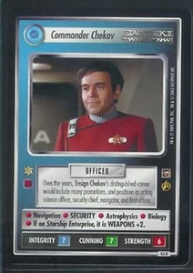 Star Trek CCG Motion Pictures TMP Commander Chekov 43R NM/M - Bild 1 von 1
