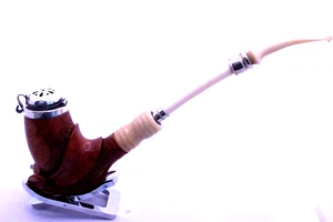 Pfeife Pipe Pipa BUTZ CHOQUIN  L'ancienne ohne Filter, Silbermontierung, Rarität - Picture 1 of 15