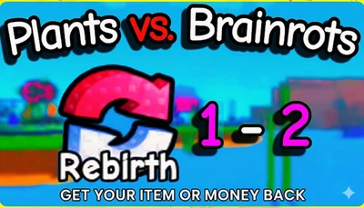 ROBLOX PLANTS VS BRAINROTS REBIRTH PACKS 1-4 AND FROZEN SHROOMBINO 575K DMG AND DRAGON