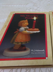 M.J. Hummel My Memory Book Collector’s Club 1986 Birthday Candle - Picture 1 of 5