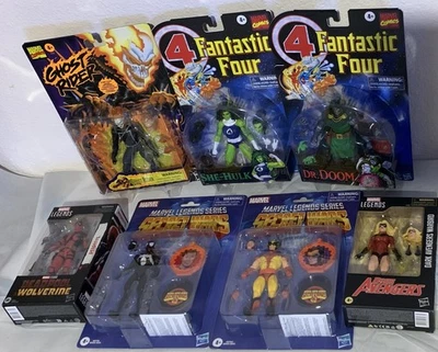 Dr. Doom, Ghost Rider, She-Hulk, Warbird, Deadpool, Spider-Man & Wolverine New - Image 1 of 4