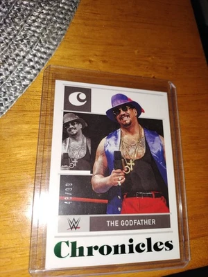 2022 Panini Chronicles WWE - Green #90 The Godfather 48/99 - Image 1 of 3