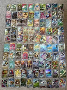 Pokemon Cards 100 pc Bulk Lot AR CHR Art Rare Full Set AsPictured NM JAPANESE R - Picture 1 of 5