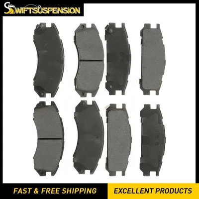 Front Rear Disc Brake Pad Set for 1990-1996 Subaru Legacy 2.2L - Image 1 of 3