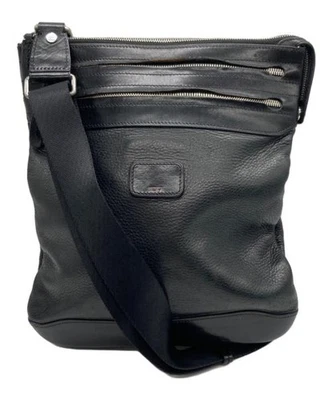 Bolso de hombro de cuero TUMI Foto 1 de 4