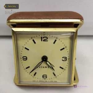 COLUMBIA WIND UP TRAVEL ALARM POCKET CLOCK READ DESCRIPTION - Picture 1 of 6