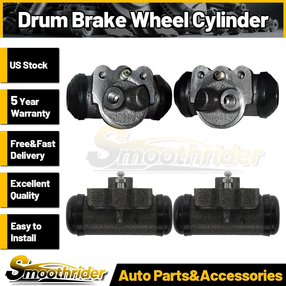 Centric 4pcs Front & Rear Drum Brake Wheel Cylinders For Jeep CJ3 1960-1965 1966 - Imagem 1 de 4