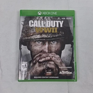 Call of Duty: WWII - Xbox One X Xbox Series X Or S Compatible COD Complete CIB 2 - Picture 1 of 5