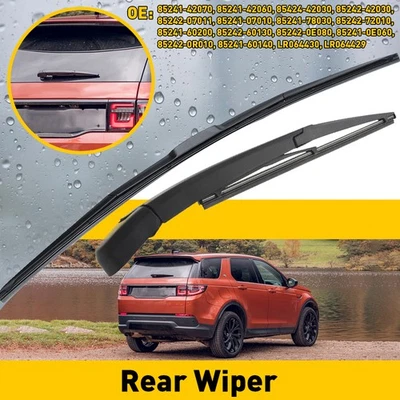 Brazo y cuchilla limpiaparabrisas trasero para Toyota Highlander 2008-2019 Matrix 2009-13 LEXUS 15-20 Foto 1 de 4