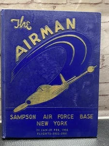US Military Aviation History The Airman Sampson Air Force Base NY Year Book 1955 - Picture 1 of 11