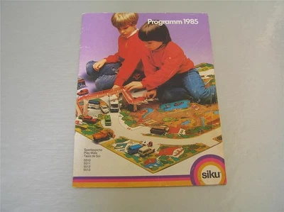 Siku 1985 diecast toy car catalog printed in Germany - Image 1 of 4