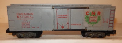 American Flyer muy raro 24419 Canadian National Reefer 1958 limpio solo un juego Foto 1 de 4