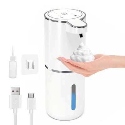 Touchless Automatic Soap Dispenser Foaming Soap Dispenser Bathroom Kitchen 380ML - Image 1 of 4