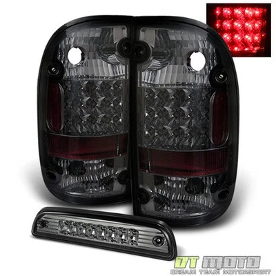 Luzes traseiras fumê 01-04 Toyota Tacoma LED Perform +LED 3ª lâmpada de freio - Imagem 1 de 4