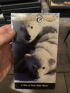 KLONDIKE & SNOW A Tale of Twin Polar Bears VHS Tape Denver Zoo News 4 - Picture 1 of 1