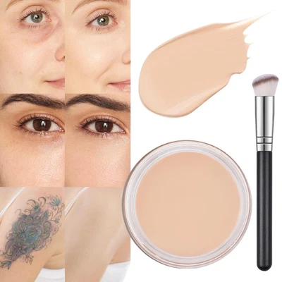 Pot Concealer Full Coverage Set, under Eye Brightener Color Correcting Concealer - Image 1 of 4