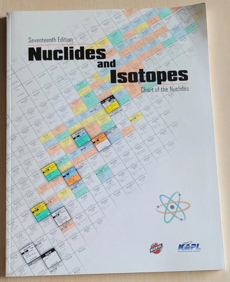 Nuclides and Isotopes - Chart of the Nuclides 2010 17th Edition (Paperback) - Image 1 of 3
