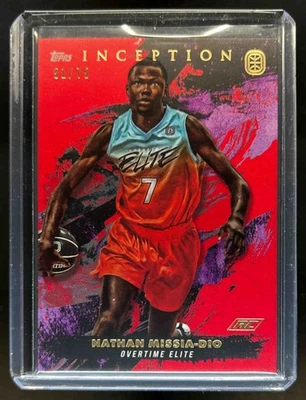 2021-22 Topps Inception OTE Nathan Missia-Dio RC Red Rookie #/75 - Image 1 of 2