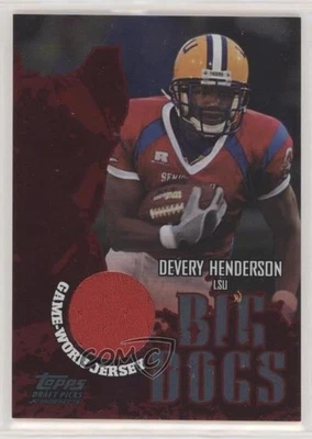 2004 Draft Picks & Prospects Silver Foilboard /100 Devery Henderson Rookie RC - Image 1 of 2