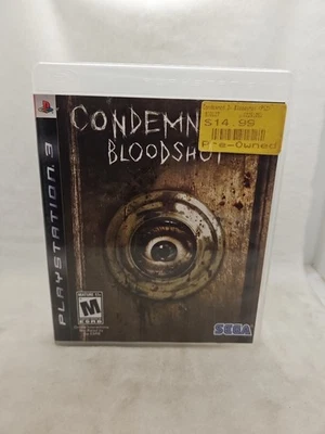 Condemned 2: Bloodshot (Sony PlayStation 3, 2008) Complete Tested  - Image 1 of 4