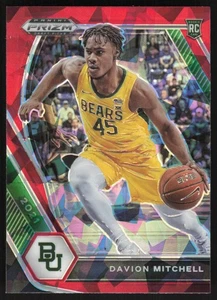 Davion Mitchell 2021 Panini Prizm Draft Picks # 13 RC Red Ice Prizm Baylor Bears - Foto 1 di 2