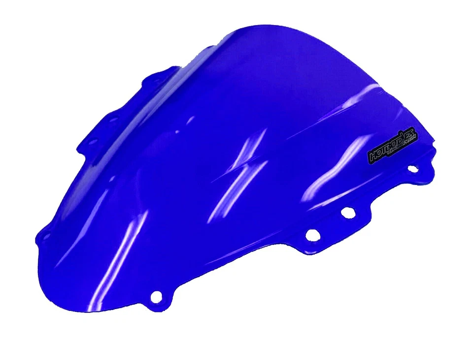 04-05 GSXR 600 750 Blue Hotbodies GP Bubble Windshield WindscreenS04GS-WGP-BLU - Image 1 of 1